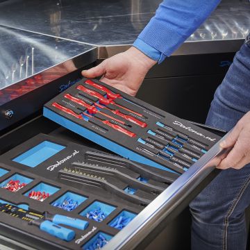 12-teiliger VDE- und Präzisions-Schraubendreher-Satz im "Pro"-Schaumstoffmodul