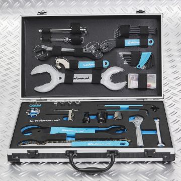 21- teiliges Fahrradwerkzeug- Set im Koffer