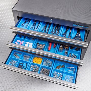 Fachtrennerset für 3 Schubladen - Werkzeugwagen