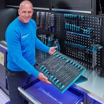 21-teiliges Schraubendreherset im Schaumstoffmodul