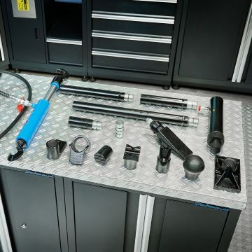 Hydraulischer Ausbeulsatz inklusive Zugpresse