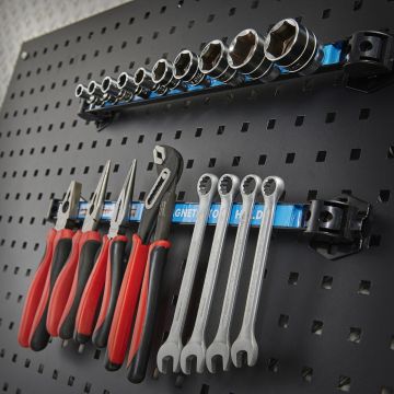 Magnetleiste für Lochwände im 2er Set - 40 cm