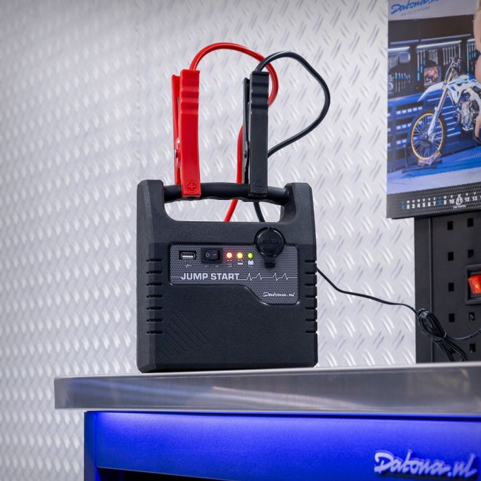 Jumpstarter 12V - Starthilfe für Auto, Motorrad und andere 12V-Fahrzeuge
