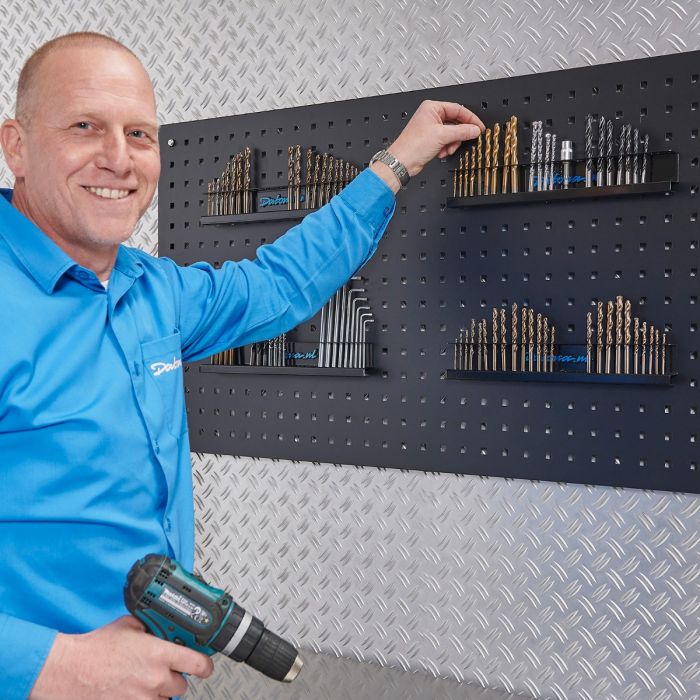 Bohrer-Halter für Lochwand - 4 Stück